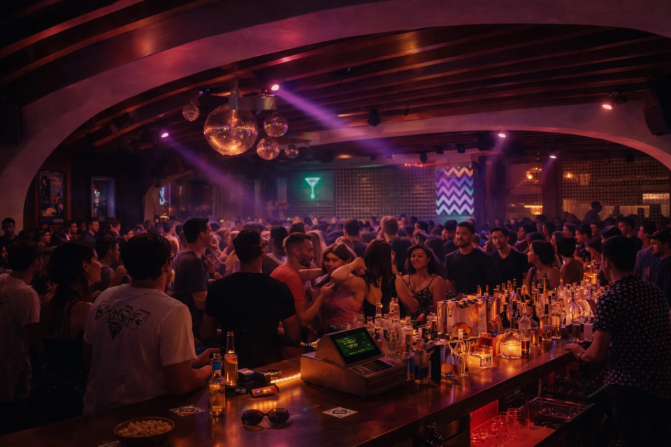 Signature dish served at Retro Street Bar in Frisco TX with vibrant presentation